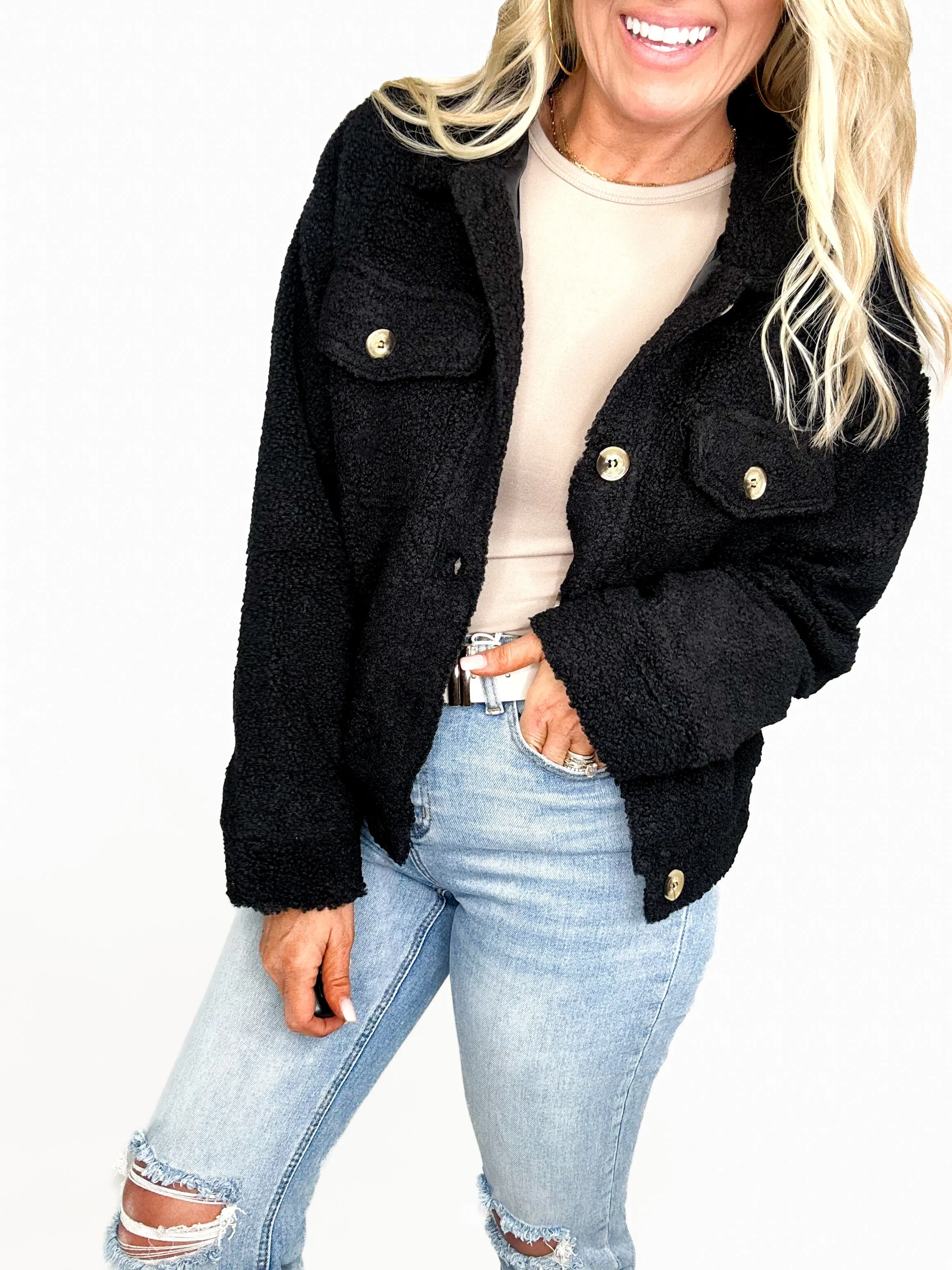Black Sherpa Haven Jacket