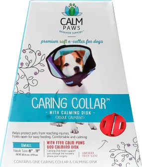 Calm Paws Caring Dog Collar with Calming Disk for Dogs - Small