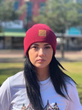 CC Beanie in Wine