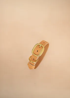 Classic Dog Collar - 25mm - Natural