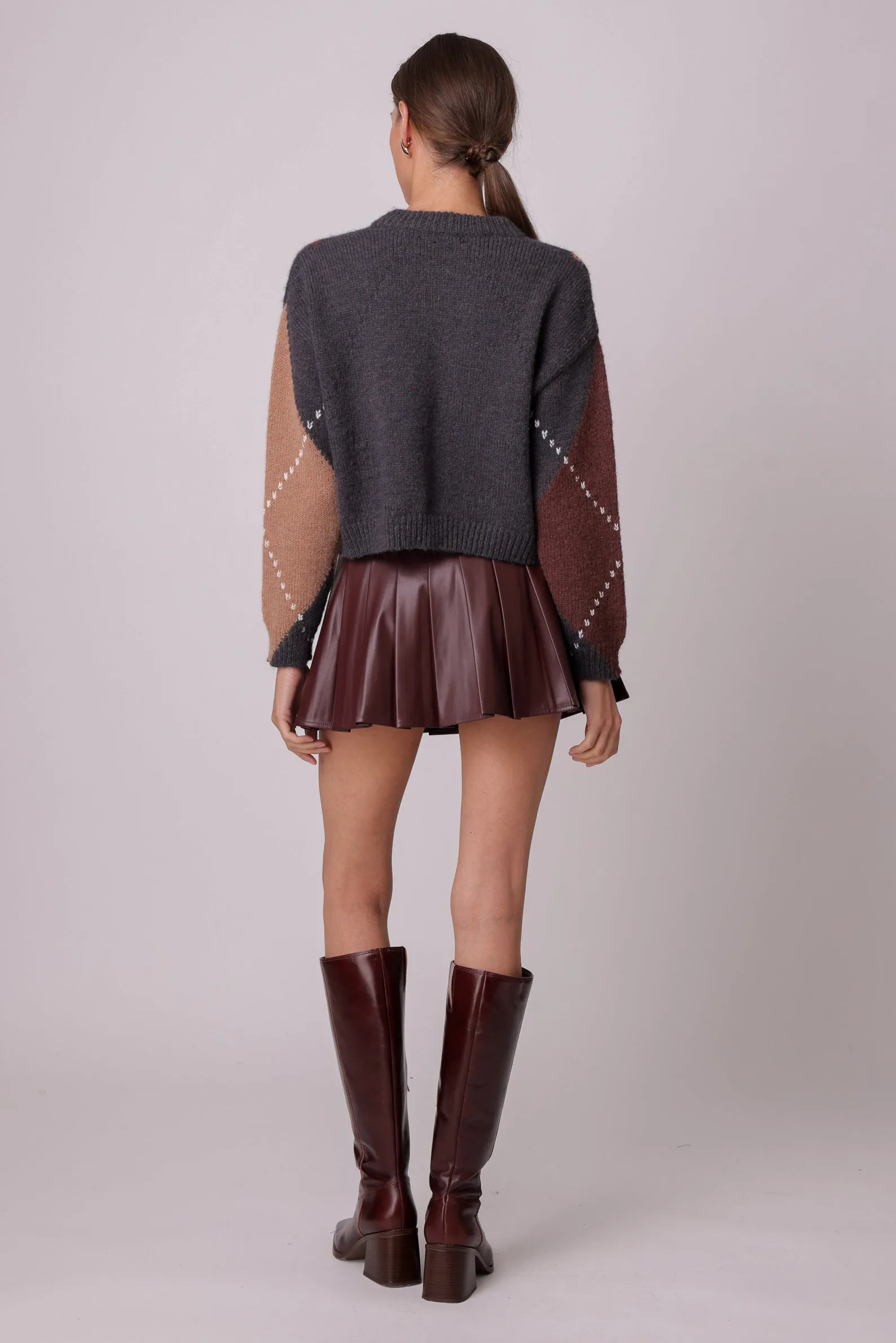 Cole Sweater | Argyle Multi