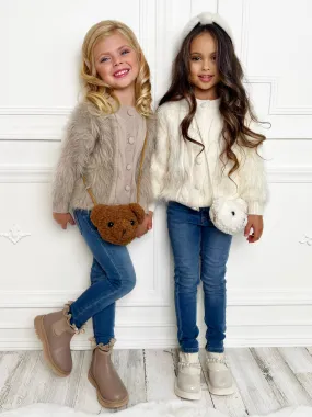 Cuddly Couture Faux Fur Cardigan