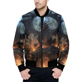 Dark Dragon Bomber Jacket