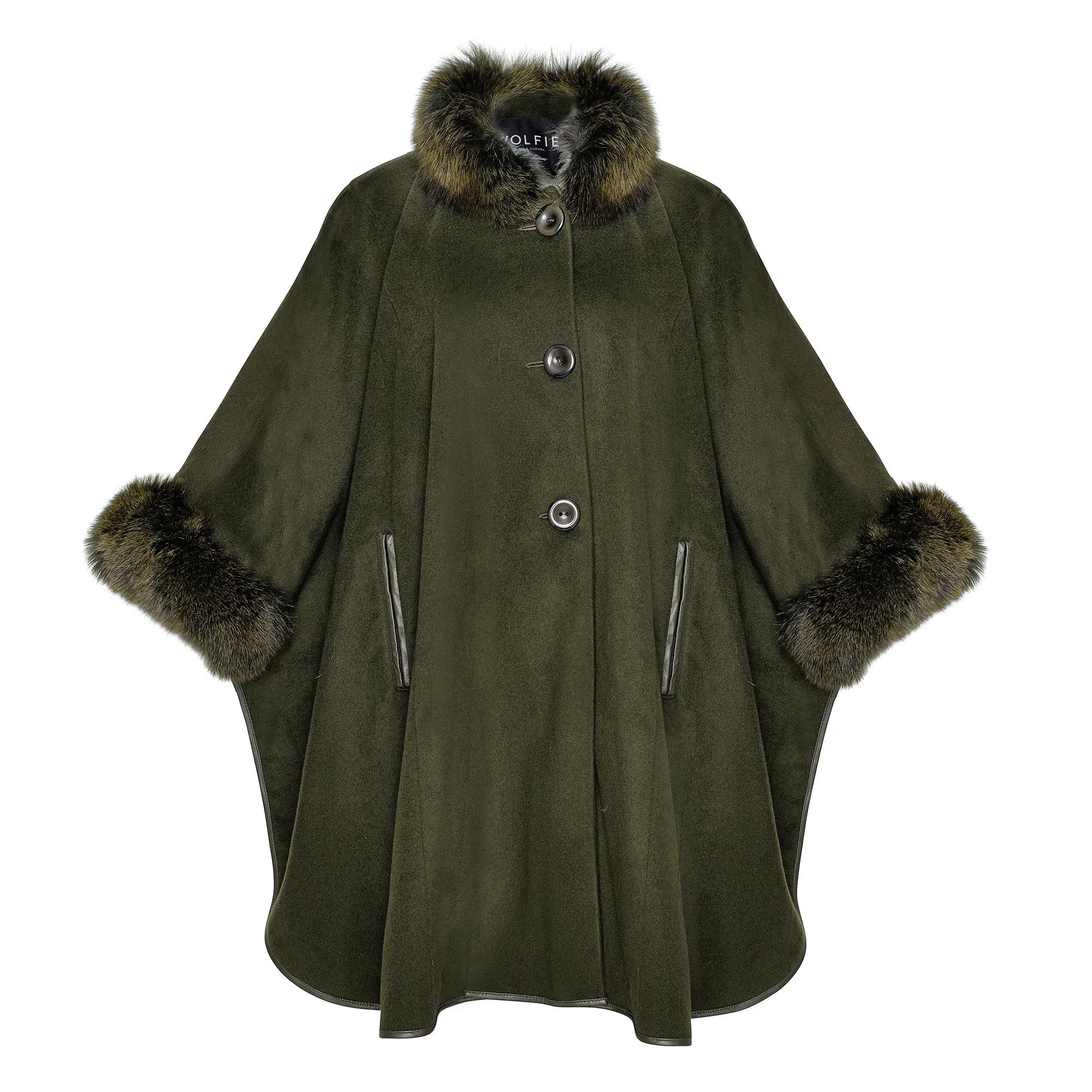 DESTINY Plus Size Cashmere cape