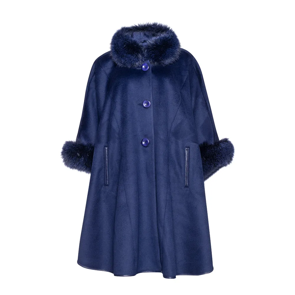DESTINY Plus Size Cashmere cape