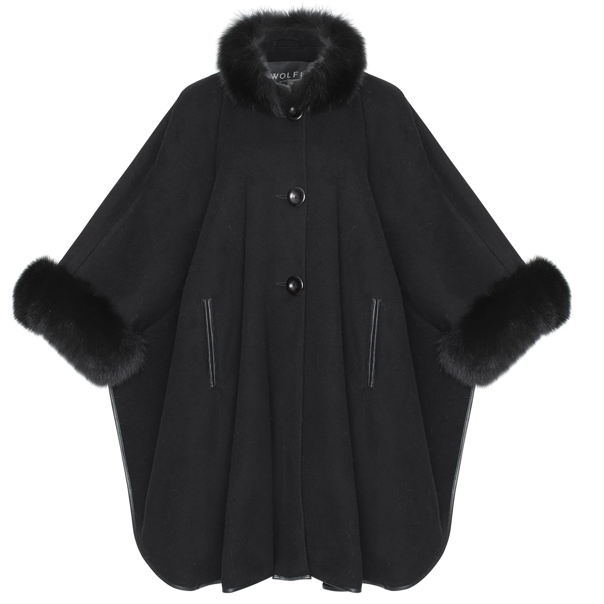 DESTINY Plus Size Cashmere cape