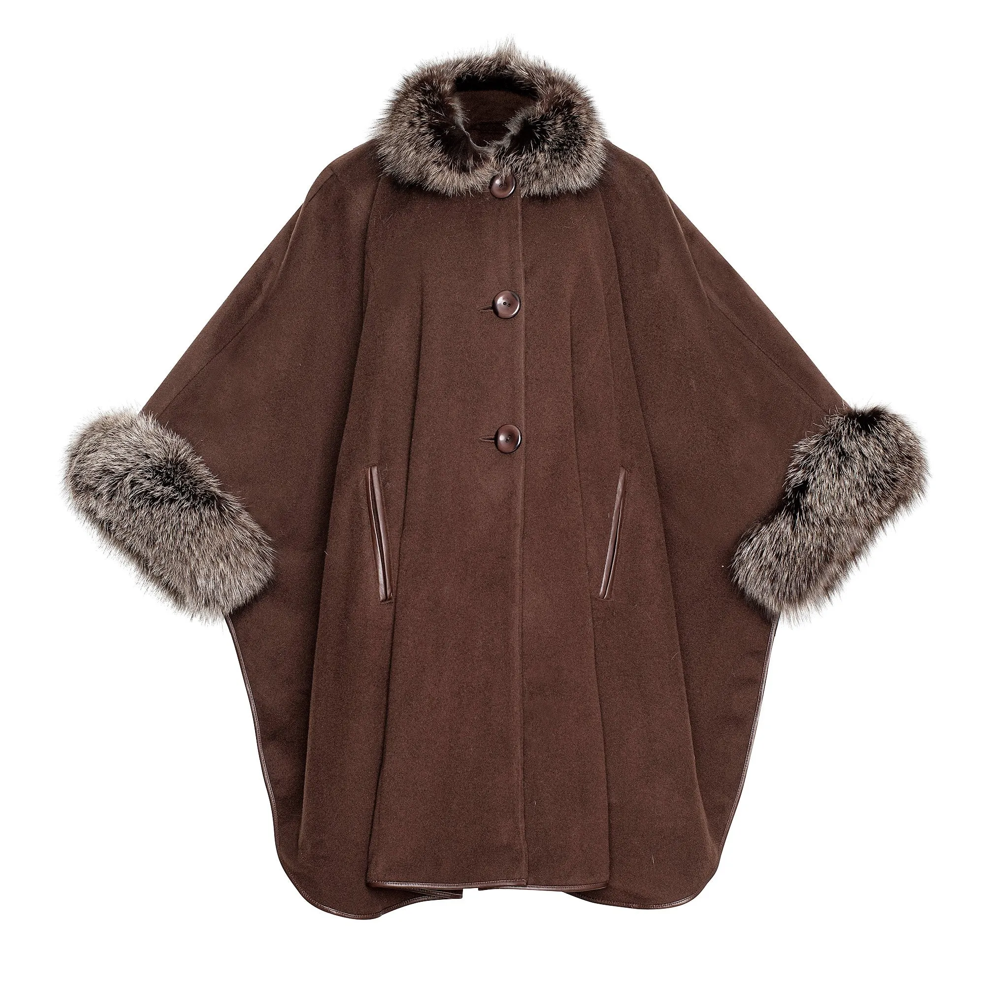DESTINY Plus Size Cashmere cape