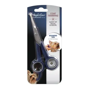 Four Paws Magic Coat Professional Series Safety Tip Facial Dog Trimming Scissors Saftey Tip Facial Scissors - One Size