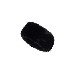 Froid Fluffy Headband, Black