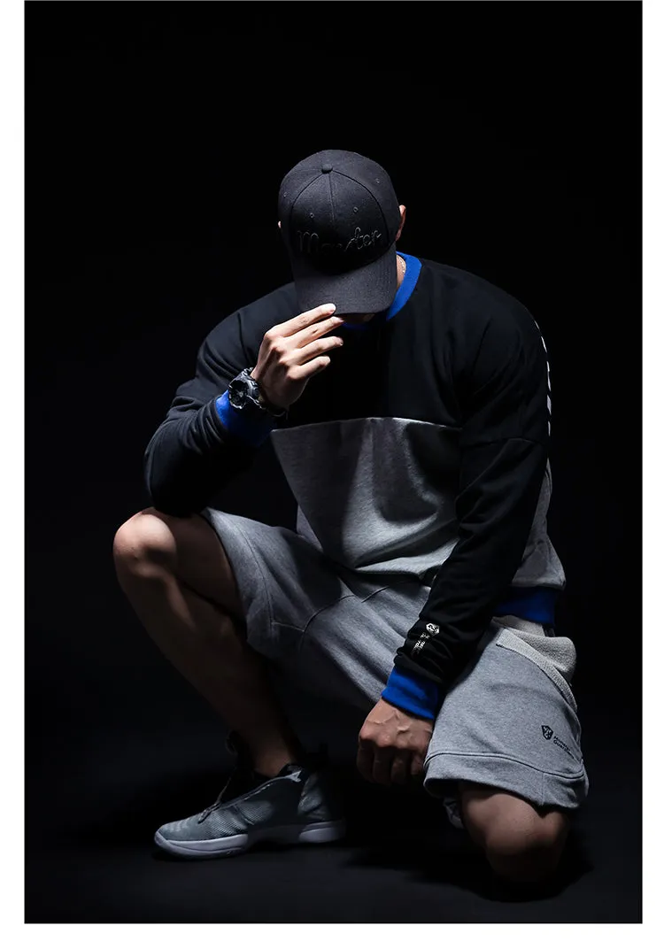 MONSTER GUARDIANS COLOR BLOCK SWEATSHIRT
