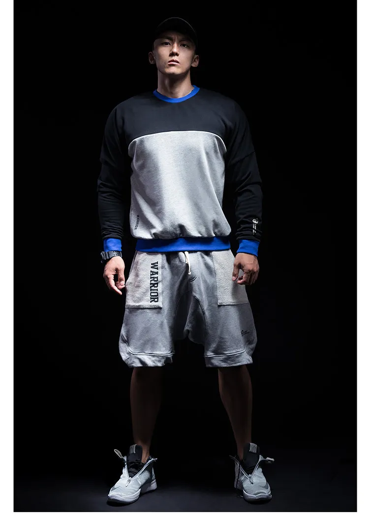 MONSTER GUARDIANS COLOR BLOCK SWEATSHIRT