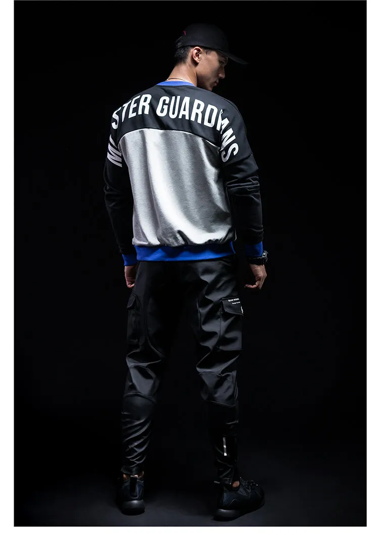 MONSTER GUARDIANS COLOR BLOCK SWEATSHIRT