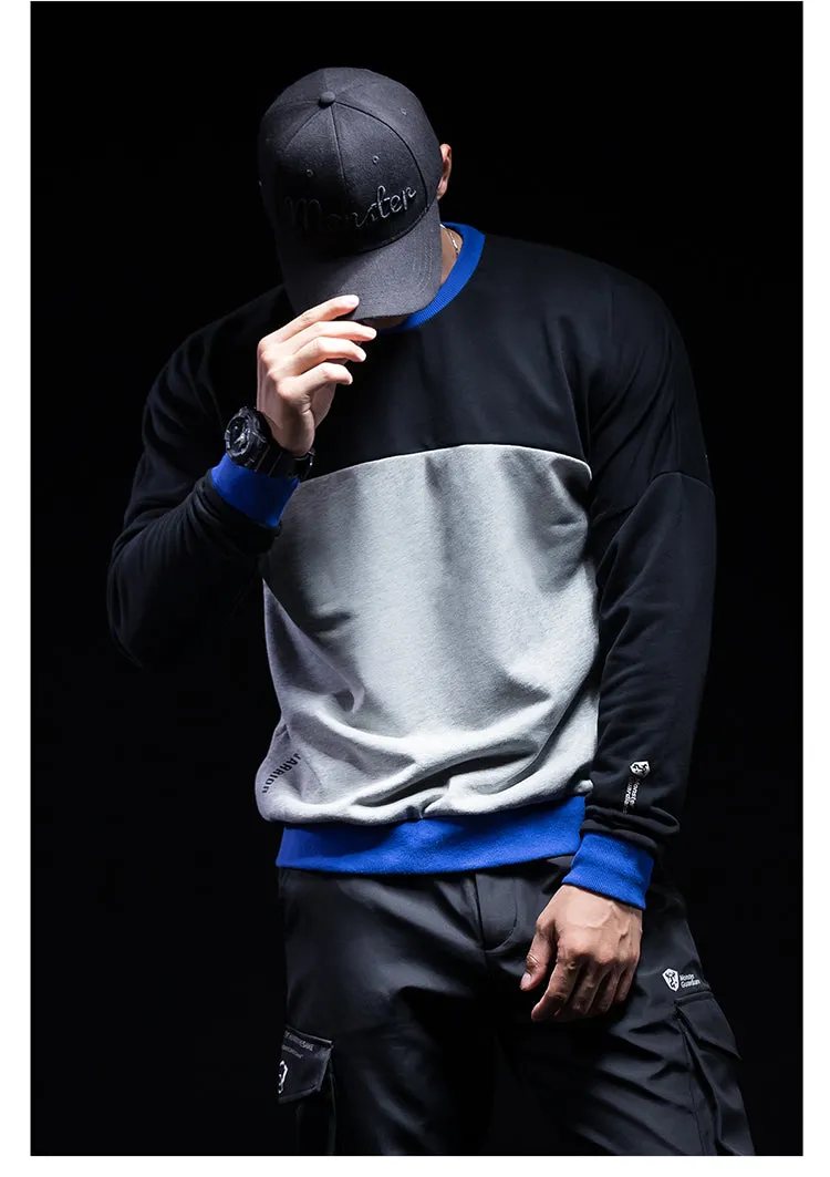 MONSTER GUARDIANS COLOR BLOCK SWEATSHIRT