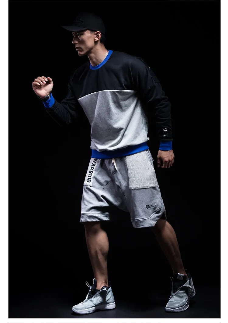 MONSTER GUARDIANS COLOR BLOCK SWEATSHIRT