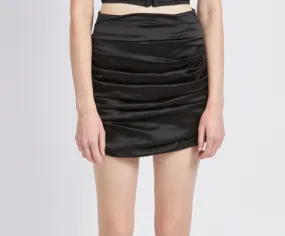 Pleated Mini Skirt