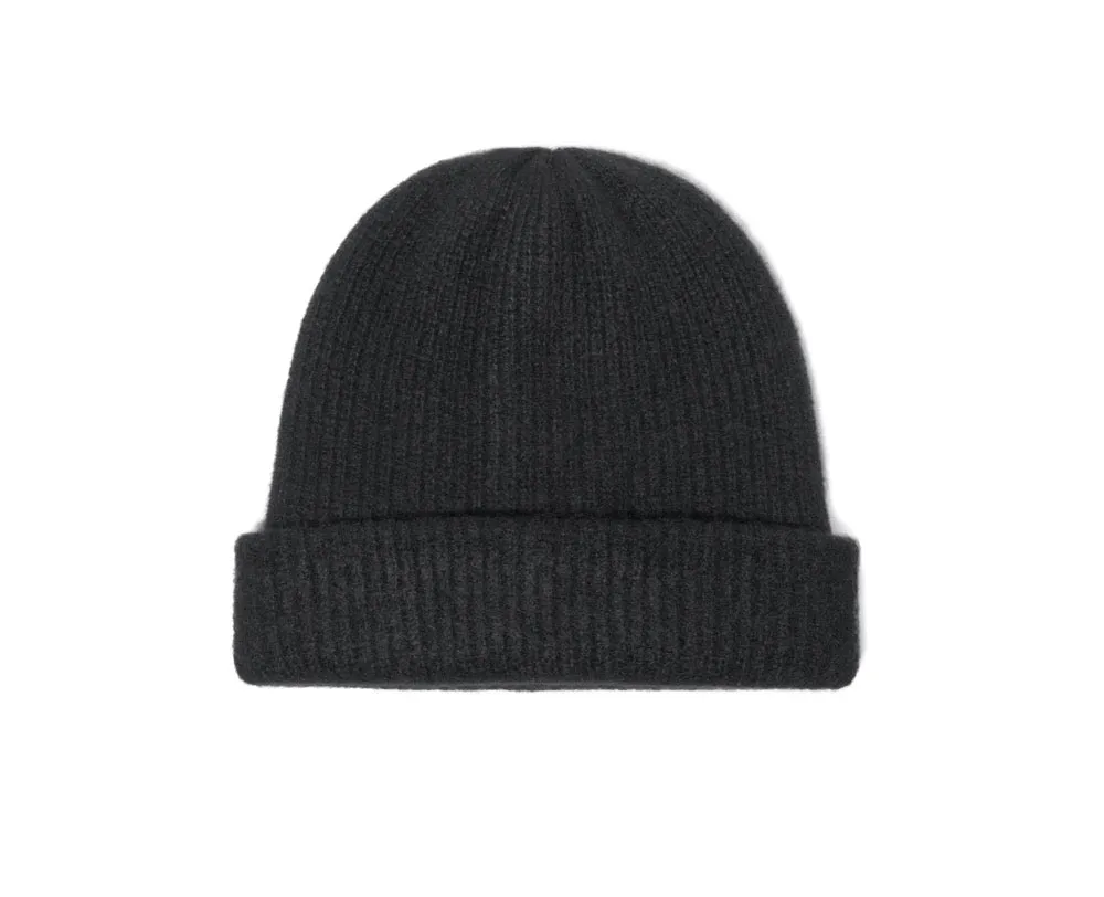 Ribbed Cashmere Beanie
