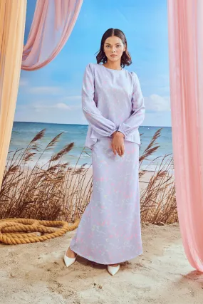 Serina Lilac Bell Sleeves Kurung